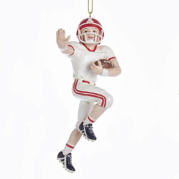 Item 100423 Football Boy Ornament