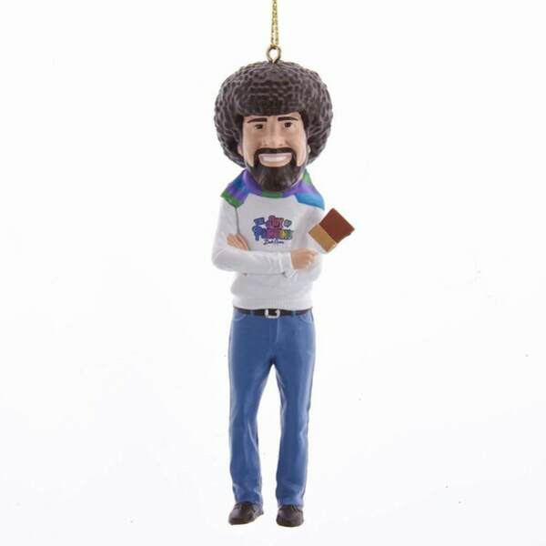 Item 102920 Bob Ross Joy Of Painting Ornament