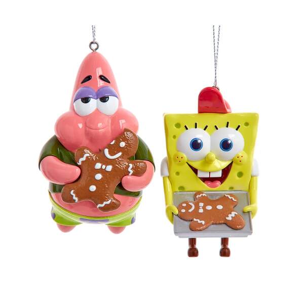 Spongebob/Patrick Gingerbread Cookie Ornament - Item 103162 | The ...