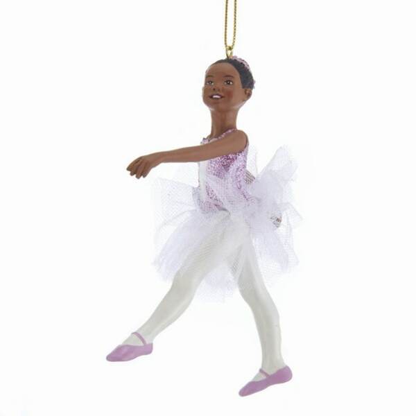 Item 103185 African-American Ballerina Ornament