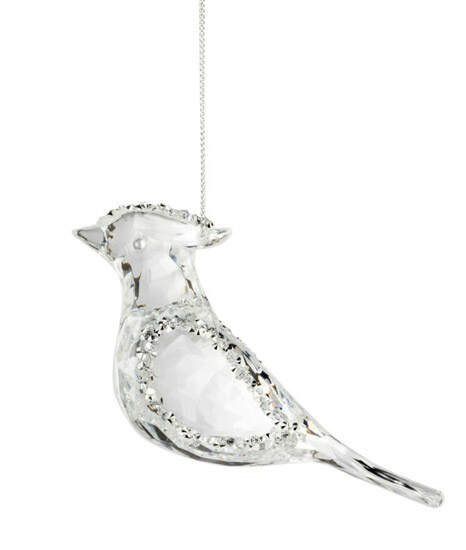 Item 112088 Crystal Cardinal Ornament