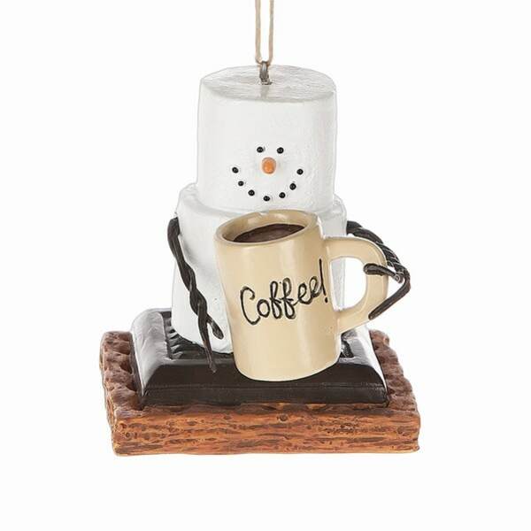 Item 260188 S'mores With Coffee Mug Ornament