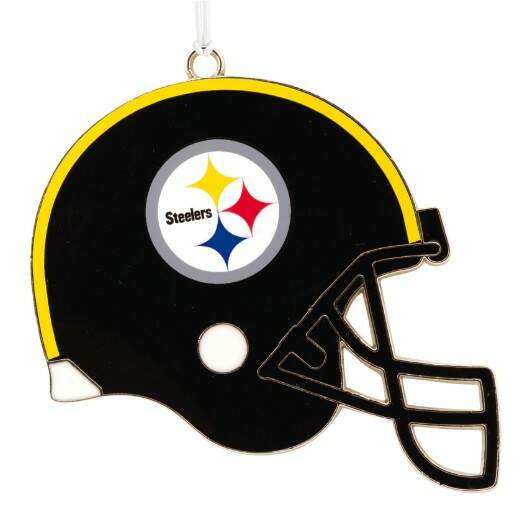 Item 333332 Pittsburgh Steelers Helmet Ornament