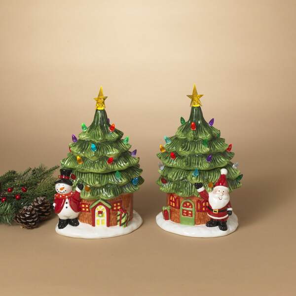 Item 431464 Lighted Christmas Cookie Jar