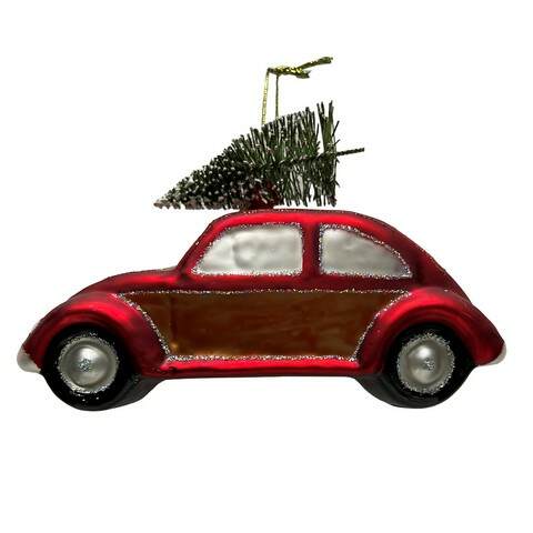 Beach Car And Tree Ornament - Item 516600 | The Christmas Mouse