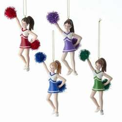 Item 101962 thumbnail Cheerleader Pompom Ornament