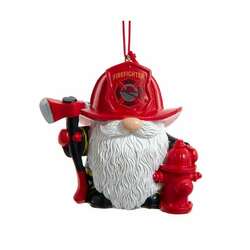 Item 105218 Firefighter Gnome Ornament