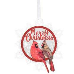 Item 134395 thumbnail Snowflake Cardinal Ornament