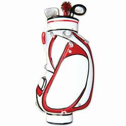 Item 459228 thumbnail Golf Bag With Clubs Ornament