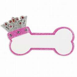 Item 459350 Princess Dog Bone Ornament